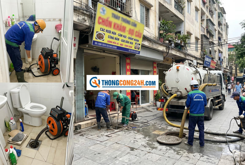 Ảnh thực tế xe bồn hút hầm cầu Tây Ninh Minh Đức