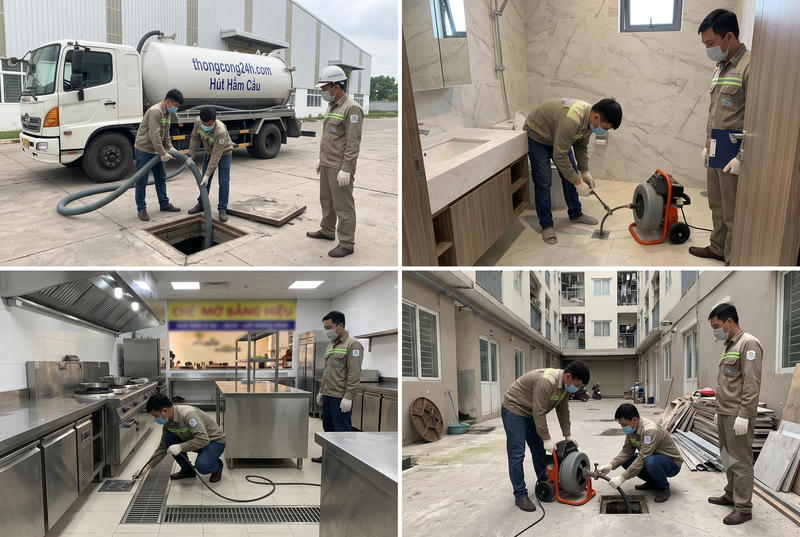 Bảng báo giá thông cống nghẹt tại Biên Hòa Minh Đức Bảng báo giá thông cống nghẹt tại Biên Hòa Minh Đức