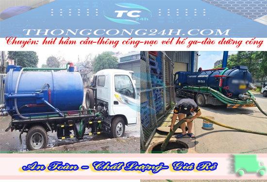 Công ty hút bể phốt tại Tĩnh Gia Minh Đức chuyên nghiệp