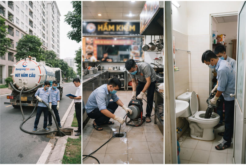 Công ty hút hầm cầu quận 1 Minh Đức Công ty hút hầm cầu quận 1 Minh Đức