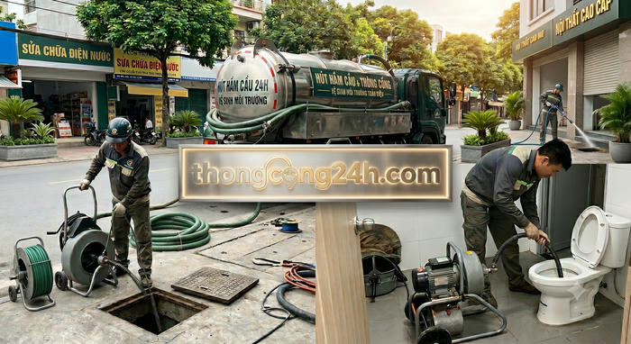 công ty hút hầm vệ sinh tại tiền giang