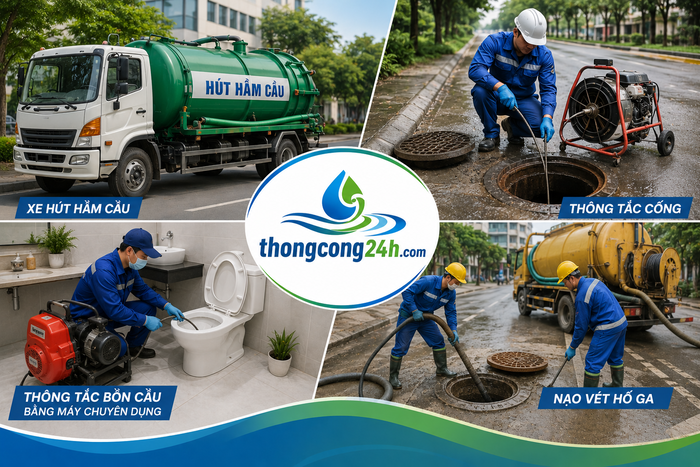 công ty hút bể phốt hà nội uy tín