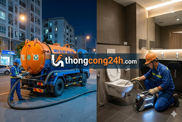 công ty rút hầm vệ sinh tại bến cát bình dương