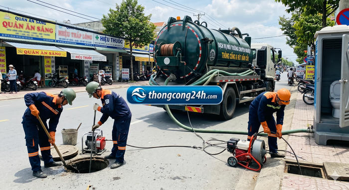 công ty thông bồn cầu tại huyện cần đước