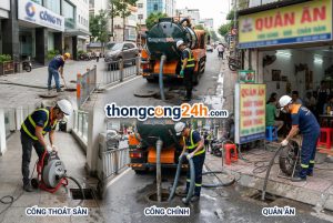 Công ty thông cống tại Bến Cát Minh Đức