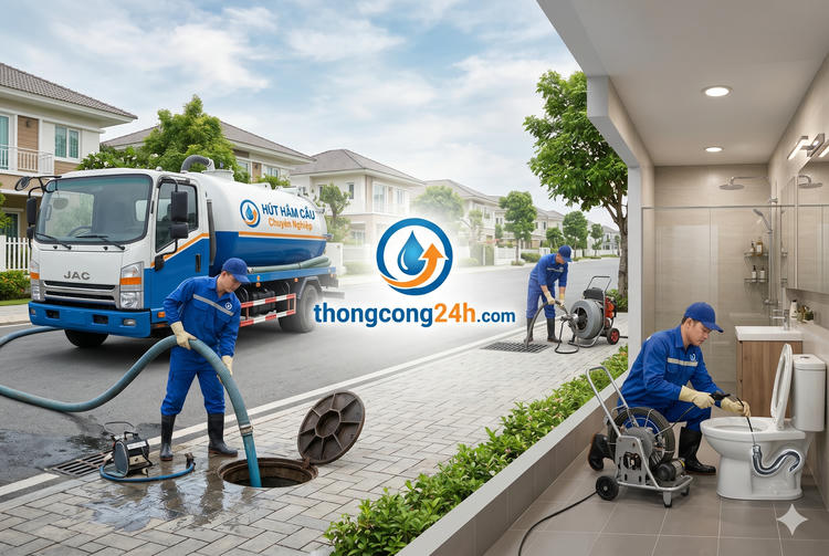 công ty thông cống tại đồng nai uy tín bảo hành