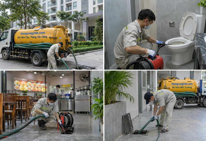 Dịch vụ hút hầm cầu Quận 2 chuyên nghiệp Dịch vụ hút hầm cầu Quận 2 chuyên nghiệp
