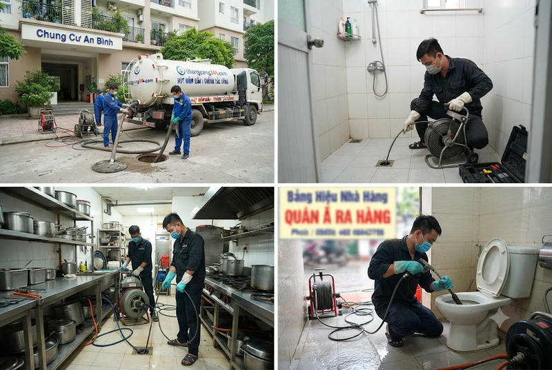 Dịch vụ thông tắc bồn cầu Tiền Giang