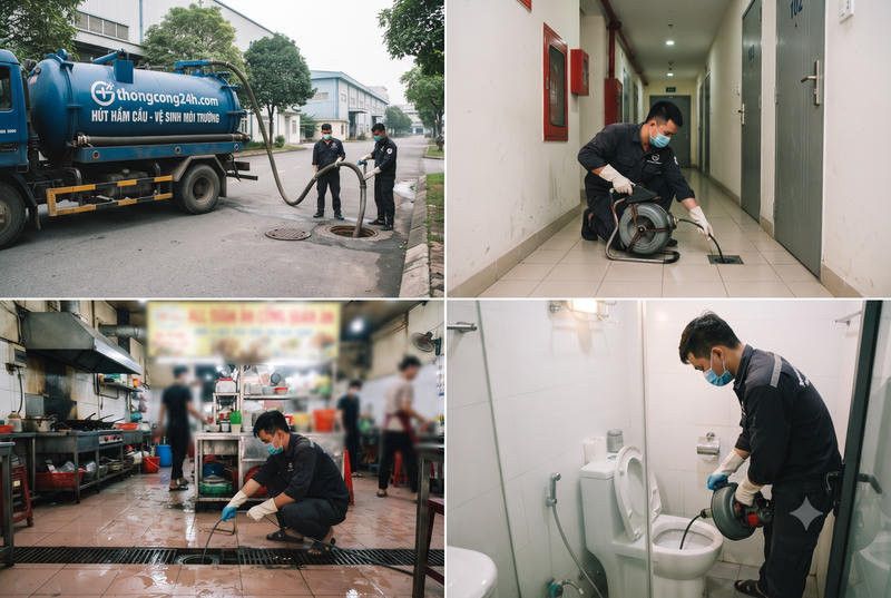 Hút bể phốt tại Hòa Thành Tây Ninh