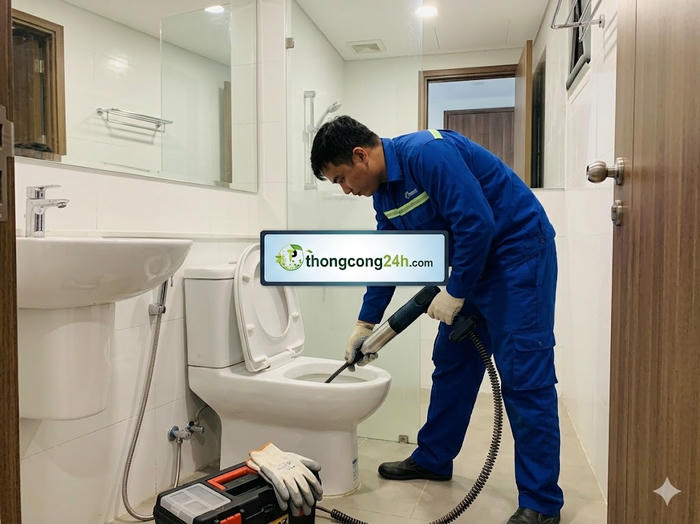 hút bồn cầu tại vĩnh long