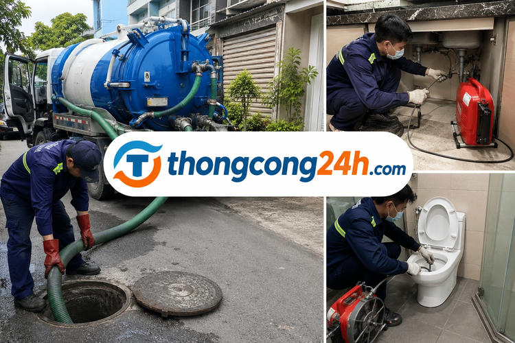 Thợ đang thi công hút hầm cầu giá rẻ tại Đức Hòa Long An Thợ đang thi công hút hầm cầu giá rẻ tại Đức Hòa Long An