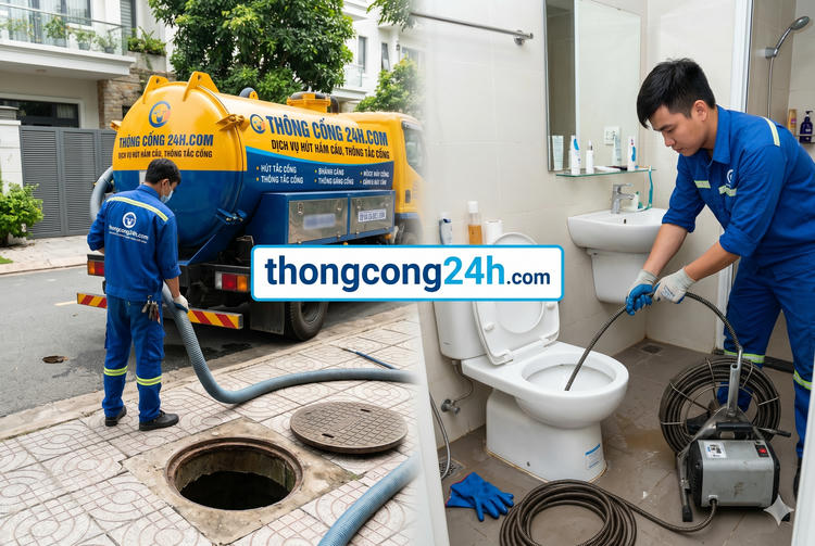 thợ thông bồn cầu đồng tháp tận nơi