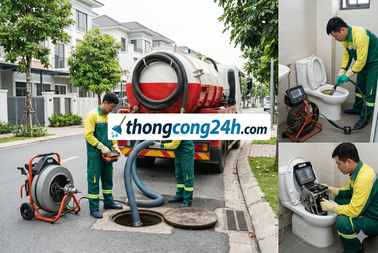 Thợ thông bồn cầu tại Thủ Dầu Một