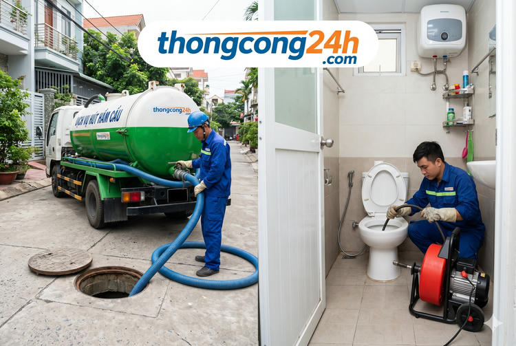 thông cống tại cần đước long an
