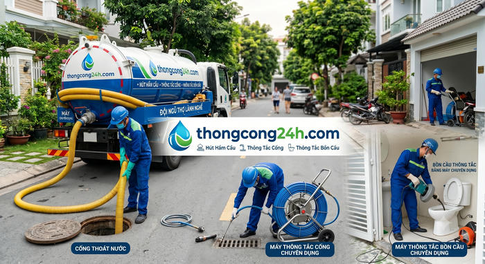 thông tắc bồn cầu tại đức huệ