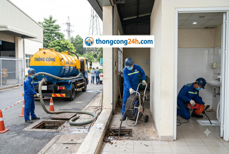 Thông tắc bồn cầu tại Tân Thạnh Long An