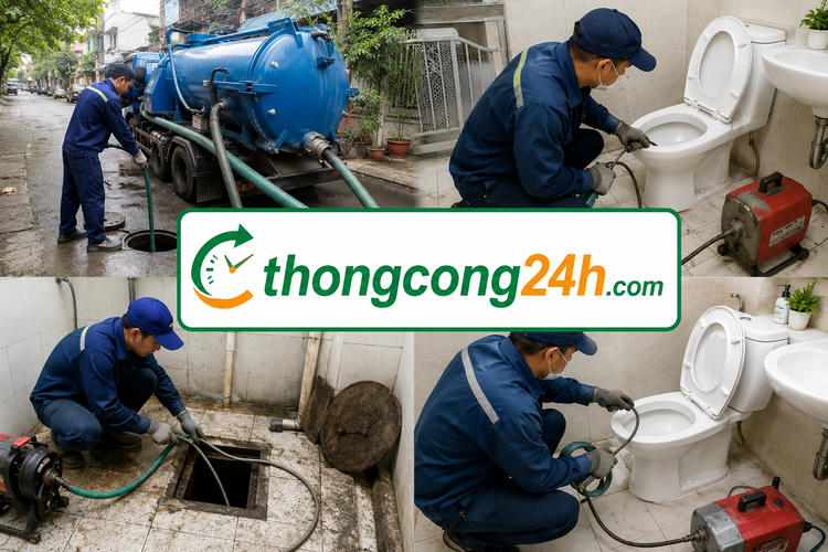 thông tắc cống an giang giá rẻ