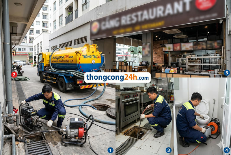 thông tắc cống tại bến tre giá rẻ
