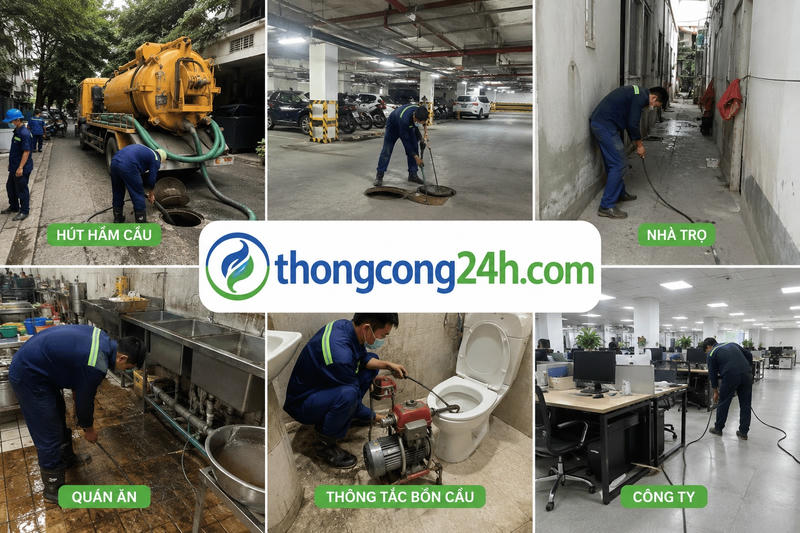 Công ty thông tắc cống tại Dương Minh Châu Tây Ninh Công ty thông tắc cống tại Dương Minh Châu Tây Ninh