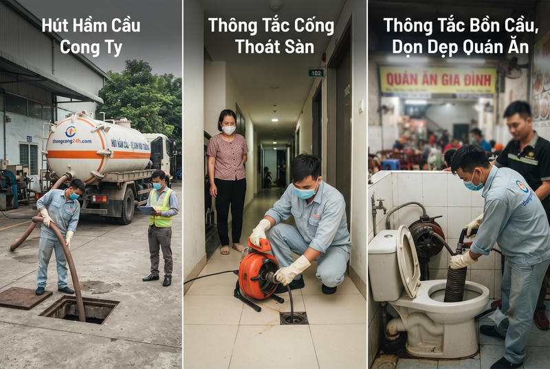 Xe hút hầm cầu Bến Cát Minh Đức Xe hút hầm cầu Bến Cát Minh Đức