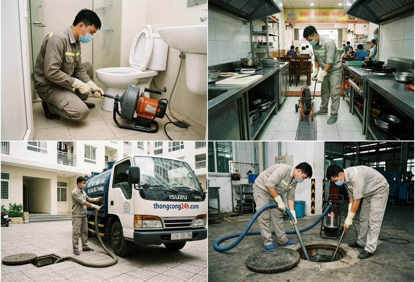 Xe hút hầm cầu tại An Giang của Minh Đức 24/7 Xe hút hầm cầu tại An Giang của Minh Đức 24/7