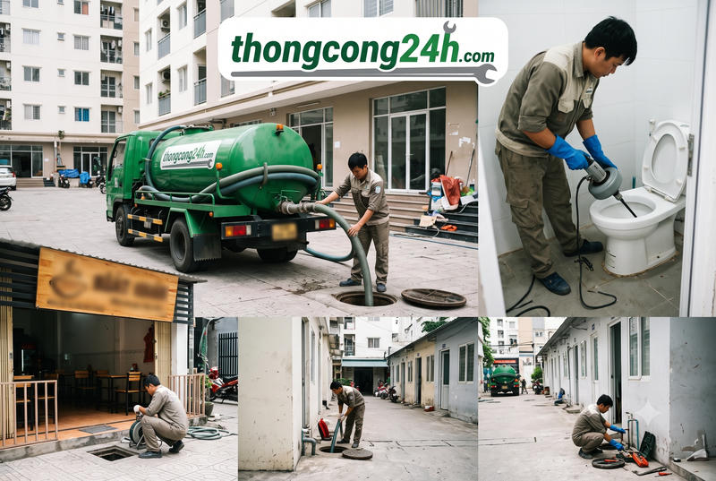 hình ảnh xe hút hầm cầu thực tế tại Long An Hình ảnh xe hút hầm cầu thực tế tại Long An